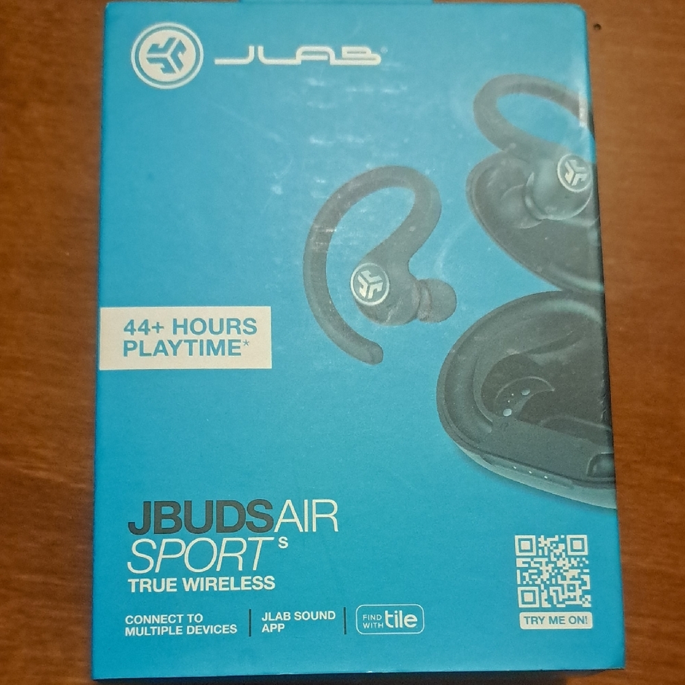 JLab JBuds Air Sport True Wireless Earbuds - Black